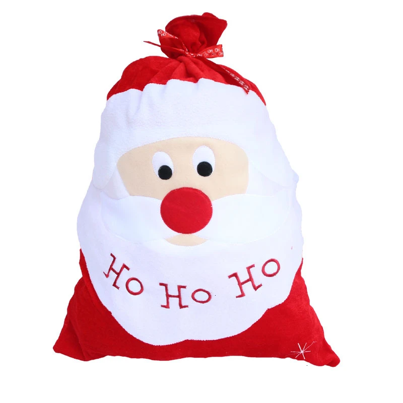 

2020 New Year Christmas Snowman Christmas 34*50*68cm Gift Bag Christmas Candy Gift Bag Child Christmas Decoration Large Bag