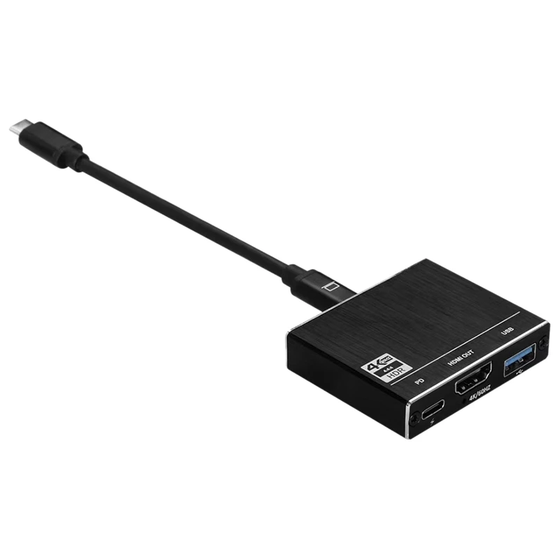 3 в 1 type C концентратор USB C к HDMI 4K 100W USB-C PD