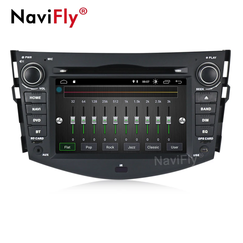 Excellent Android 9.0 Bluetooth Car DVD CD Player For toyota rav4 2007 2008 2009 2010 2011 Car Multimedia gps navigator DVR 3