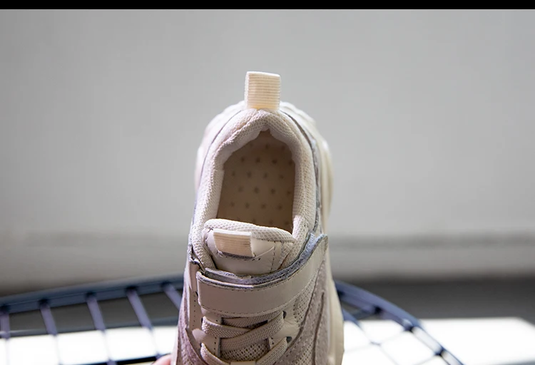 RUMRAM Kids Shoes For Girl Boy Winter Autumn Summer Genuine Leather Air Mesh Breathable Fashionable Walking School Shoes Kids  (3)