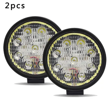 

Work Light Headlight Waterproof Car 9-85V Exterior Aluminum Alloy Round