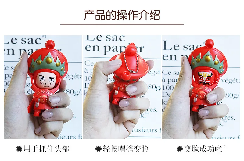 Пекинская оперная маска изменение куклы Творческие Искусство и ремесла Подарки сычуаньская опера изменение лица украшение куклы