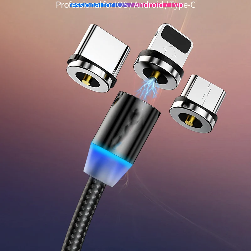 Магнитный зарядный кабель Micro USB для BQ 5528L 5530L 5535L 5730L 5731L 6035L 6040L быстрой зарядки с и