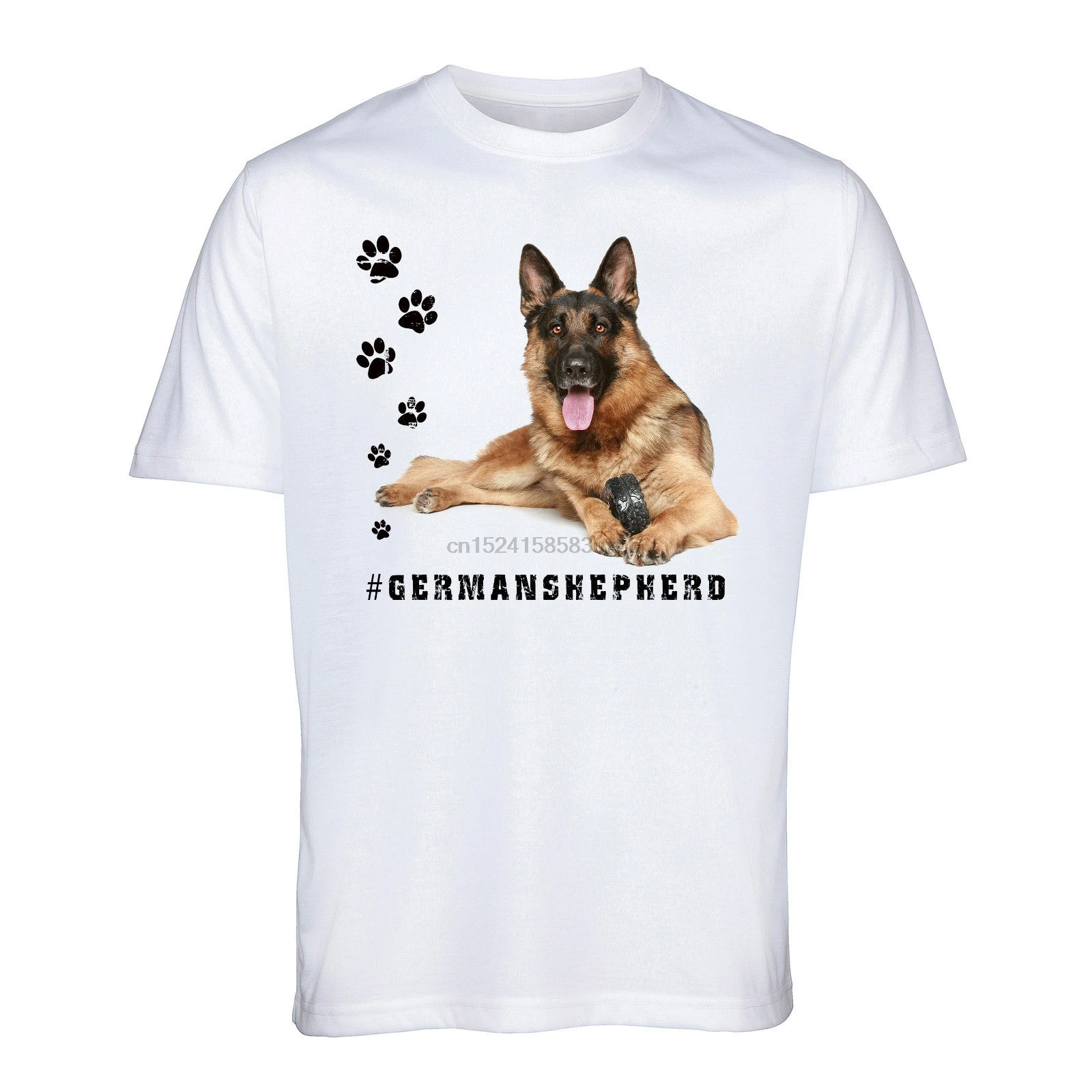 GERMAN SHEPHERD T Shirt Hashtag Tee Dog Breed Pet Mens Womens Funny