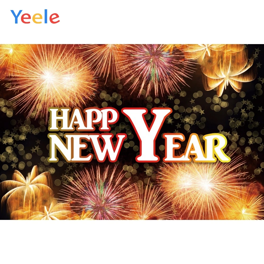 Yeele Happy 2020 новогодний фон фейерверк Рождество День рождения Пользовательские