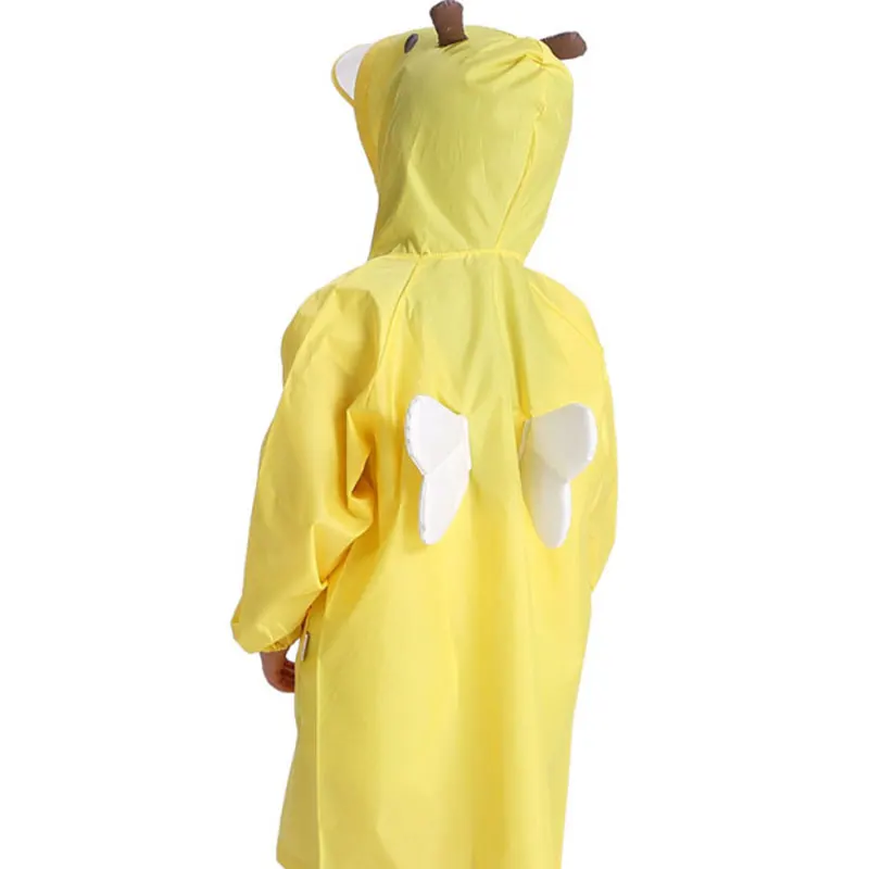 

Hugmii CHILDREN'S Raincoat Stereo Cartoon Modeling Men And Women Child Baby Poncho Seamless Joint Lightweight Breathable