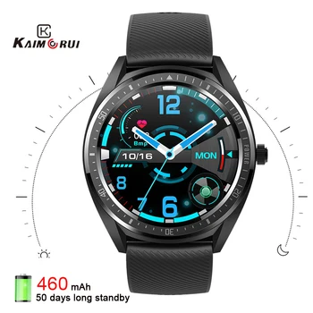 

2020 K33 Smart Watch men 1.28' Full Touch Screen 460mAh Long Standby 8 Sport Mode Heart Rate Monitor Smartwatch For Andriod IOS