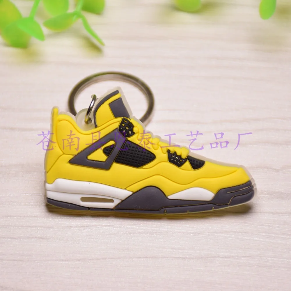 В настоящее время доступны AJ Nike Air Jordan 4 поколения кроссовки брелок для фанатов брелок AJ