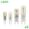 5pcs/lot G4 G9 LED Bulb 3W 5W AC 220V DC 12V LED Lamp SMD2835 Spotlight Chandelier High Quality Lighting Replace Halogen Lamps ► Photo 1/6