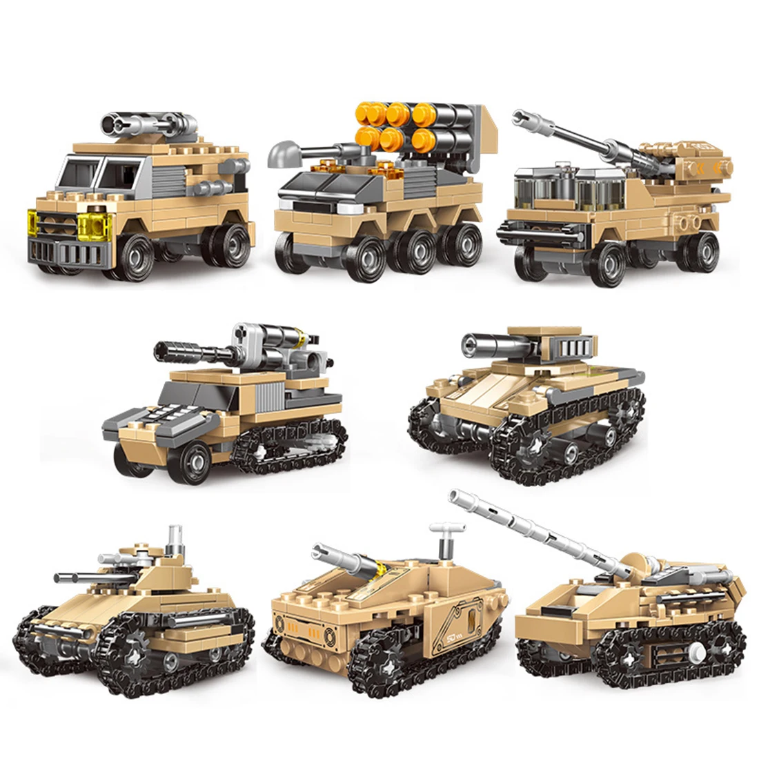 Bloco de Construção Conjunto de Plástico Bloco de Montagem 1040 + Pces Imperador Tanque Pequena Partícula Brinquedo Educacional Modelo Conjunto Brinquedos 8-em-1 4 High Quality Brinquedos e hobbies