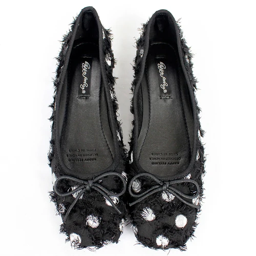 Для женщин обувь осень Повседневное лоферы, балетки женские слипоны квадратный носок туфли-лодочки Женская мода туфли с открытым носком, Туфли без каблуков - Цвет: Black