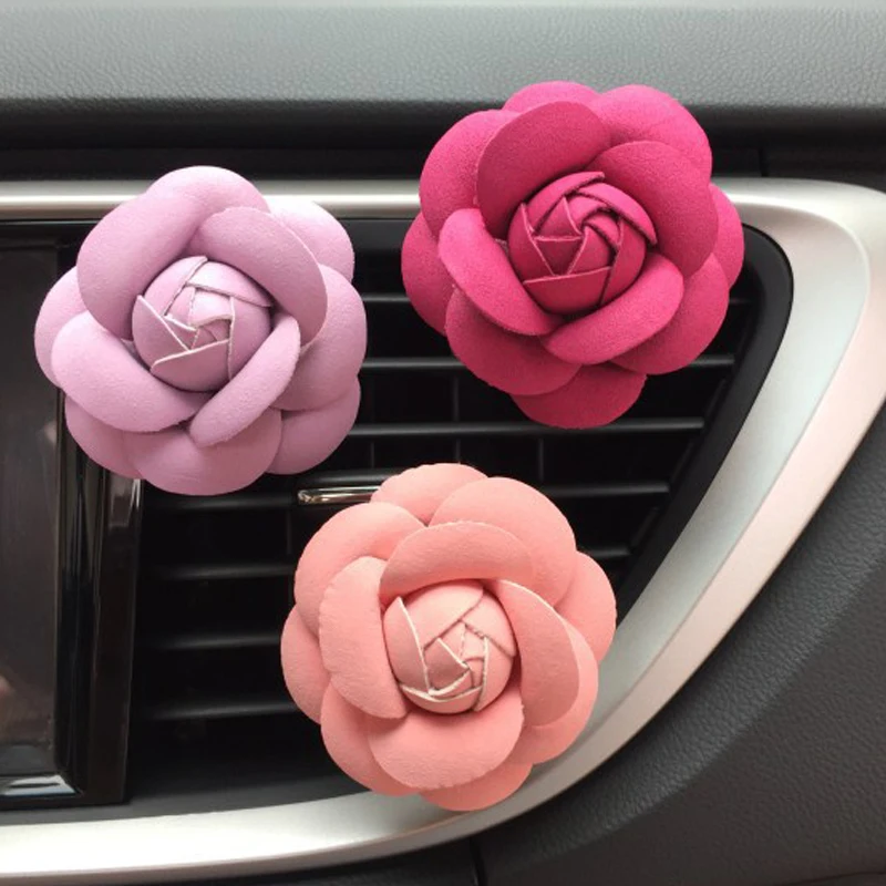 Цветок Parfum Voiture автомобиля духи воздуха Зажимная скоба Кондиционер автомобильный выход духи автомобиля Inndoor освежитель воздуха интерьер Profumi аксессуар