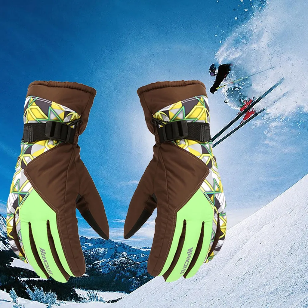 Водонепроницаемые зимние теплые перчатки для мужчин, лыжные перчатки для сноуборда, перчатки для езды на мотоцикле, зимние перчатки с сенсорным экраном, ветрозащитные перчатки# P5