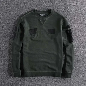 

2019 new arrival Pure cotton 100 sets of leisure foreign trade original single men's wear long sleeves tops clothes XL coat sale