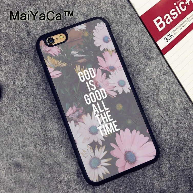 MaiYaCa Библейский Иисус христианские цитаты ТПУ Coque кожаный чехол для телефона для iPhone XR XS Max X 11 Pro MAX 6 6S 7 8 Plus 5S чехол