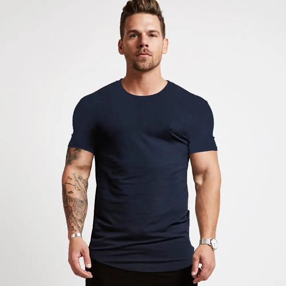 Fitness training t-shirt for men mens clothing tops & t-shirts