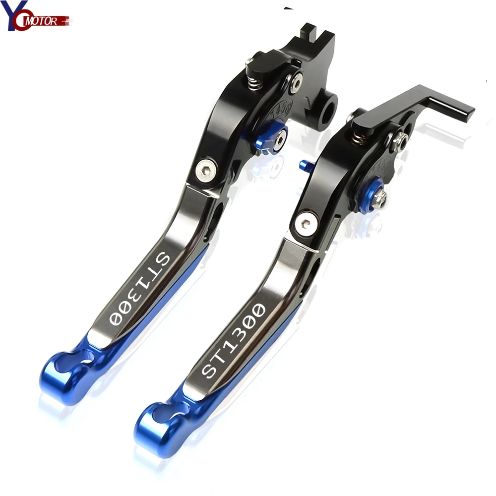 Для Honda ST1300 ST 1300 ST-1300 2008 2009-2012 CNC регулируемые, для гонок мотоцикла сцепные рычаги аксессуары для мотоциклов