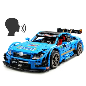 

1989Pcs 1:8 MOC-6687 2.4G DIY Assembly Sports Car Building Block Construction Kit with Remote Control Programming