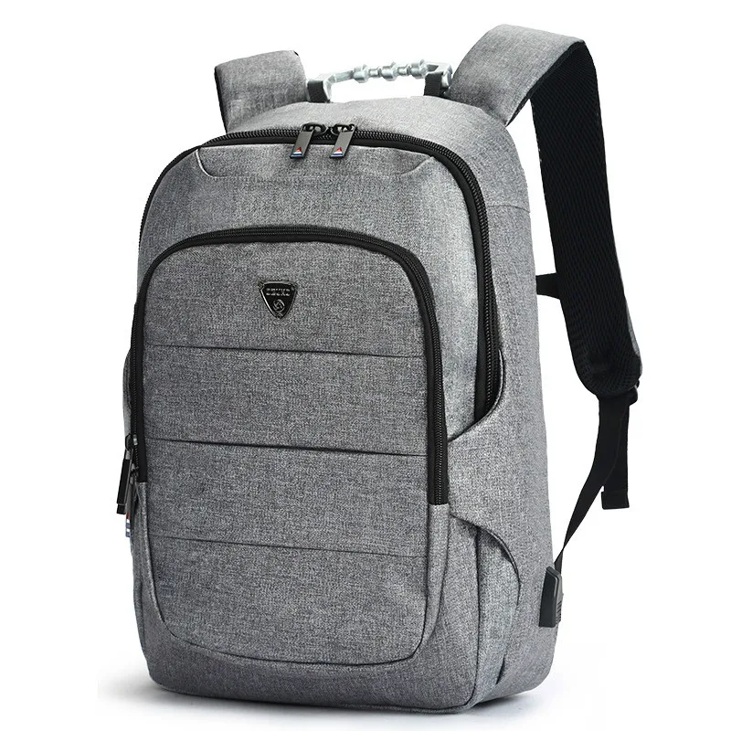 DIENQI мужские дорожные сумки Duffel ручная сумка рюкзак для ноутбука дорожная сумка для багажа противоугонные мужские дорожные сумки уличная сумка для выходных - Цвет: Gray