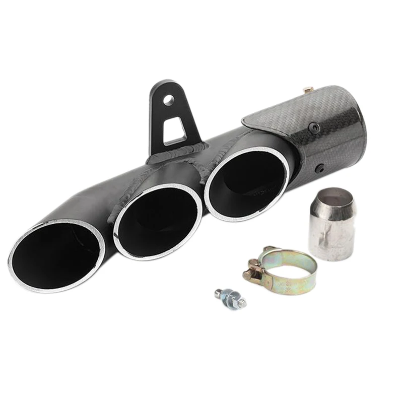 Мотоцикл выхлопной глушитель трубы для Yamaha Yzf R3 R6 Gsx R750 Cbr600Rr 650 Z800 38 51 мм|Выхлопной