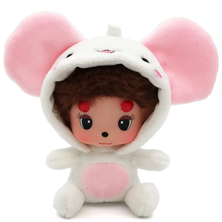 Kawaii Monster Baby Косплей-Одежда плюшевая брелок сумка в виде игрушки Подвески Подвеска на рюкзак игрушка на кольцо для ключей для девочек женщин 9 см
