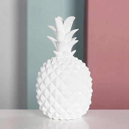 Модные Ananas статуя украшение для дома аксессуары абстрактная скульптура стол Декор коробка для хранения монет гостиная декоративные статуи - Цвет: statue 6