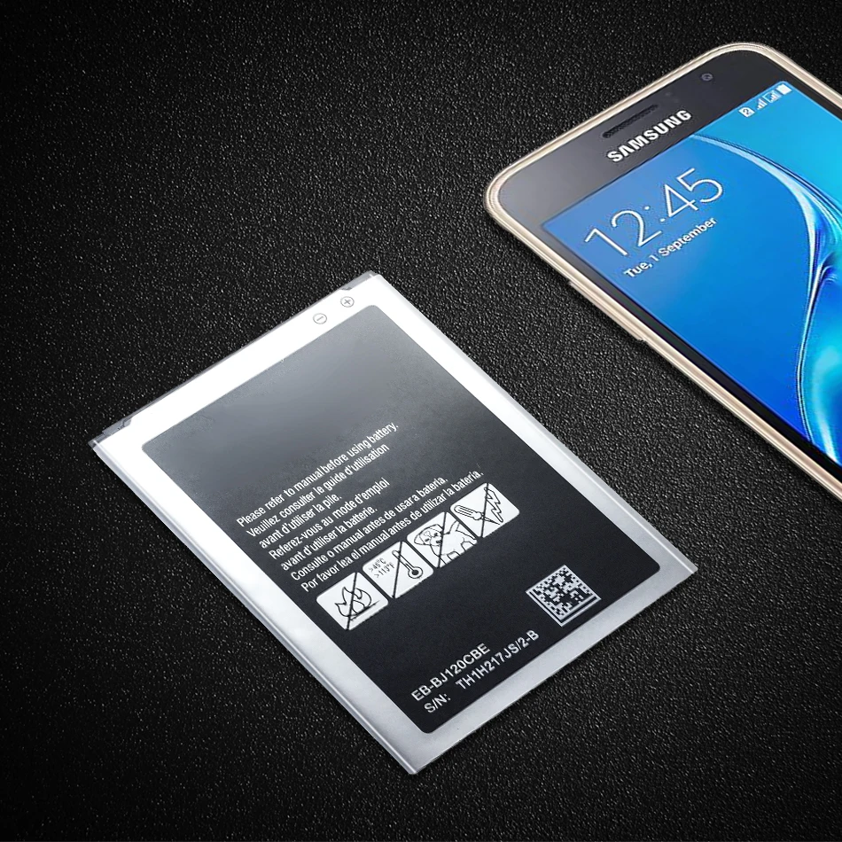 Аккумулятор для мобильного телефона EB-BJ120CBE для samsung Galaxy J1() J120 J120F J120A J120T 2050 мАч емкость EB BJ120CBE батарея