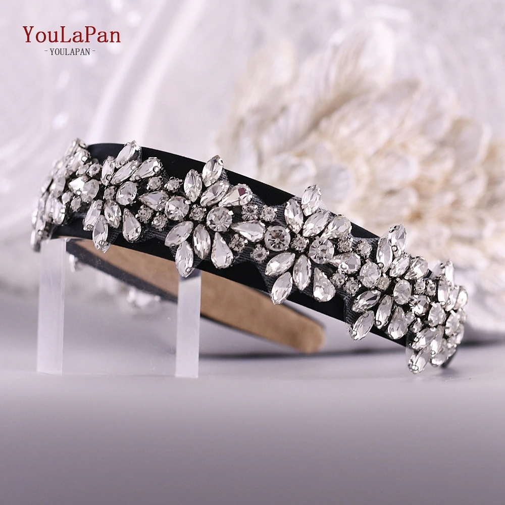YouLaPan S269-FG, модные роскошные блестящие стразы, повязка на голову, свадебный камень, повязка на голову, женские аксессуары для волос, барокко, повязка на голову