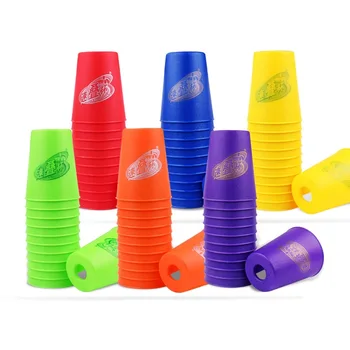 

Science Genuine Stacking Cups Athletic Set Stacking Cups Timer Daxian Coaster Children'S Educational Toy