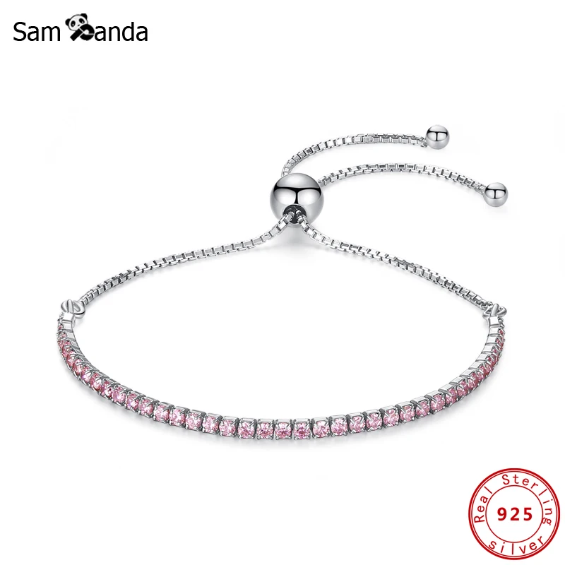 Оригинальная сверкающая нить из стерлингового серебра 925 пробы браслет регулируемые серьги звено цепи подходят к браслетам Pandora Браслеты