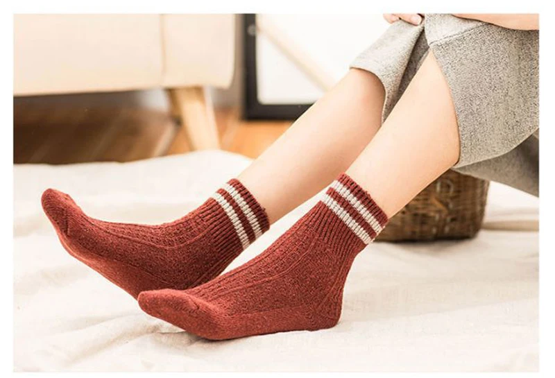 1 пара женские носки до колена в стиле ретро|chaussette femme|female socksladies socks |
