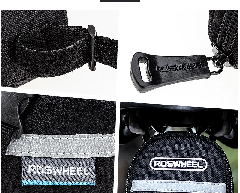 ROSWHEEL 1.2L портативная Водонепроницаемая велосипедная седельная сумка, велосипедная сумка для сидения, велосипедная сумка, заднее Велосипедное снаряжение