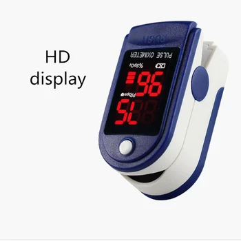 

Saturimetro Da Dito Fingertip Pulse Oximeter Digital LED Display Heart Rate Monitor Meter Blood Oxygen Household Pulse Oximeter