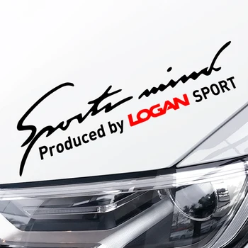 

Car Stickers For Renault Dacia Logan Auto Headlight Decals Sports Mind Car Light Eyebrow Sticker Car Accessories Auto Decoration