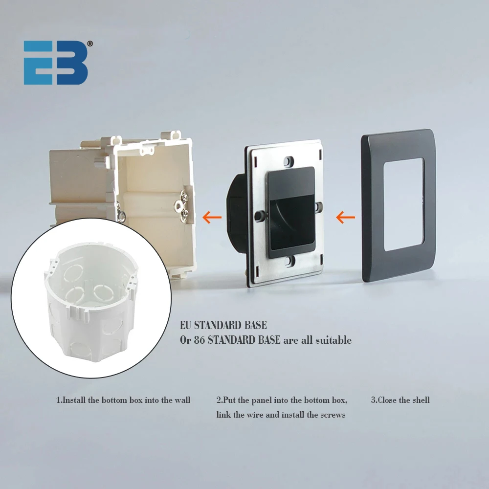 Recessed Wall Light Stairs Led Light Sensor Step Lamp Ladder AC85-265V Wall Lamp Corridor Lighting Stair Motion