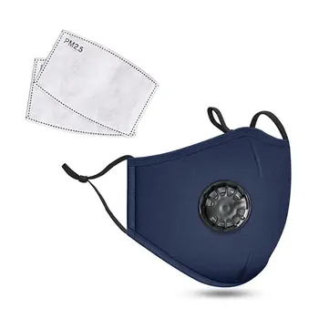 

PM2.5 Cotton Adult Mouth Mask Anti Dust Mask Activated Carbon Filter Windproof Mouth-muffle Bacteria Proof Flu Face Masks