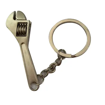 

Multifunctional Mini Metal Adjustable Creative Tool Wrench Spanner Key Chain Ring Keyring Adjustable Pocket Tools