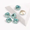 CTPA3bI Super Shiny Aquamarine Cushion Cut Sewn Rhinestones Jewels Glass Beads Stones For Garment Dancing Dress Decoration ► Photo 2/6