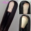Perruque Lace Closure Wig Remy brésilienne naturelle lisse-Abijale | 4x4, pre-plucked, 150%/180%, perruque Lace Front Wig ► Photo 1/6