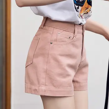 

PX1995 2020 Loose wild student denim shorts women