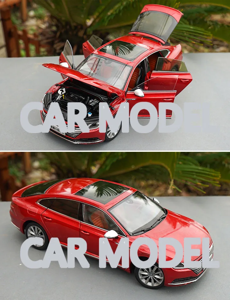 1:18 Масштаб сплава игрушечные транспортные средства VW CC автомобильный модель детских игрушечных автомобилей оригинальные аутентичные Детские игрушки