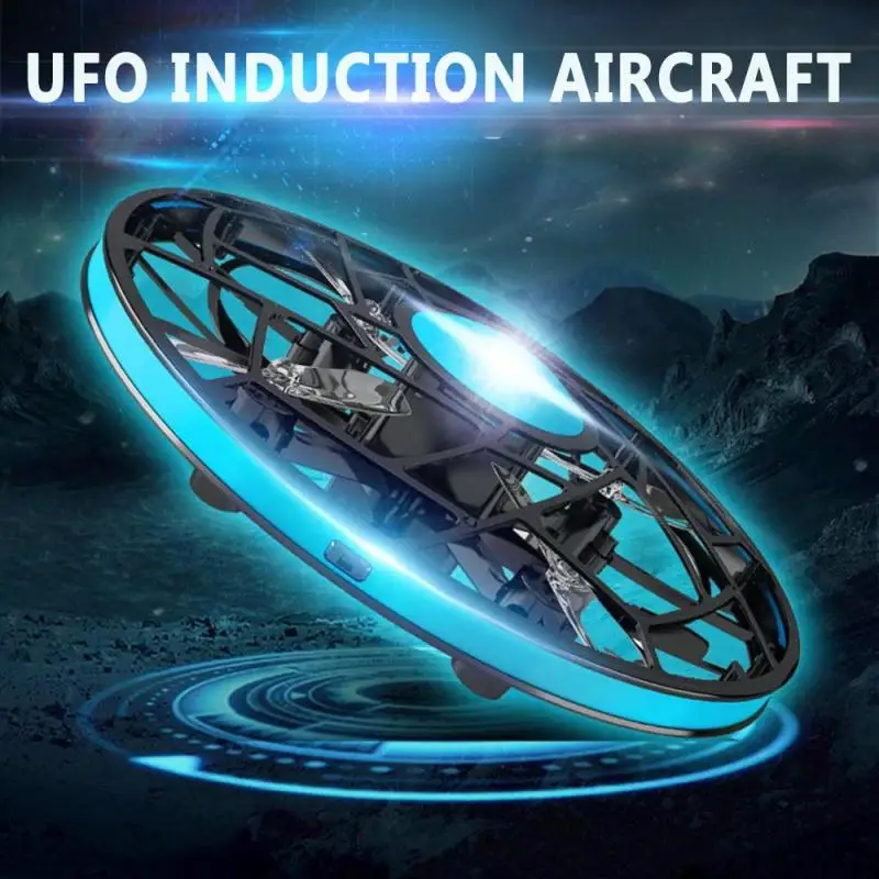 Mini Drone UFO Hand Operated Helicopter Gesture sensing Drone Infrared Induction Aircraft Flying Ball Toys Kids Christmas gifts