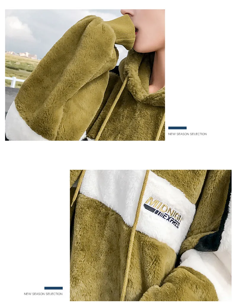 Fashion Navy Beige Pink Stitching Woolen Jacket Female Long Paragraph Korean New Thicken Warm Winter Women Wool Coat Z49