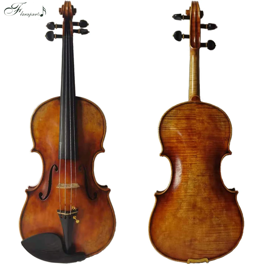 Копия скрипки Guarneri Del Gesu Cannon II 4/4 1743 ручной работы антикварный масляный лак с