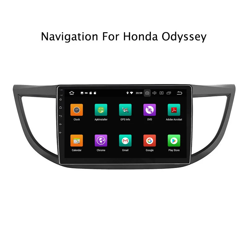Cheap 10.1" 4G RAM 32G /64G ROM Octa Core Android 9.0 Car DVD GPS Navigation For Honda CRV 2012 2013 2014 2015 2016 Car Radio Stereo 2