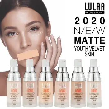 

Whitening Face Foundation Cream Concealer Brighten Waterproof Full Coverage Professional Facial Matte Base Make Up Primer TSLM1