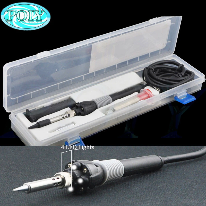 70 Watt Soldering Iron With LED Lighting Led Light Soldering Kit