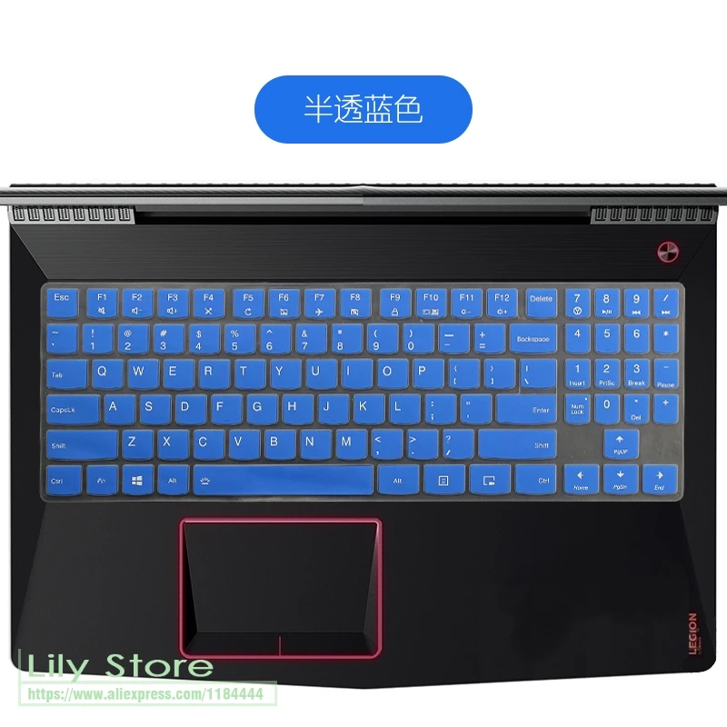Силиконовая Защитная крышка клавиатуры для lenovo Legion Y7000 Y7000p Y720 Y520 Y530 игровой ноутбук 15,6 дюймов