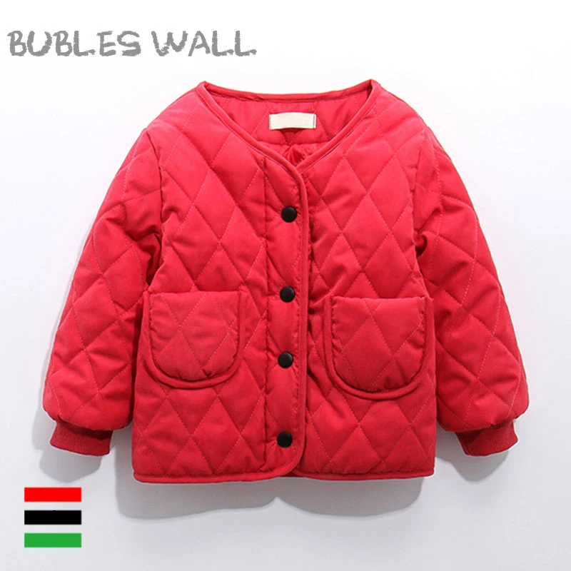 Детская теплая куртка Bubles Wall хлопковая зимняя верхняя одежда для мальчиков и
