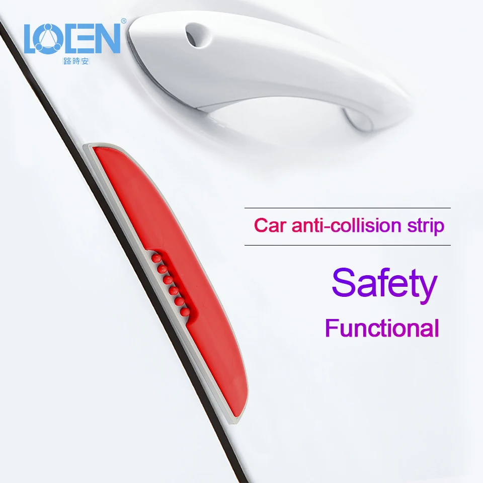 

New 2019 Car Door Universal Accessories Safety Edge Guard Strip Scratch Protector Anti-collision Corner Bumper Protective Strip